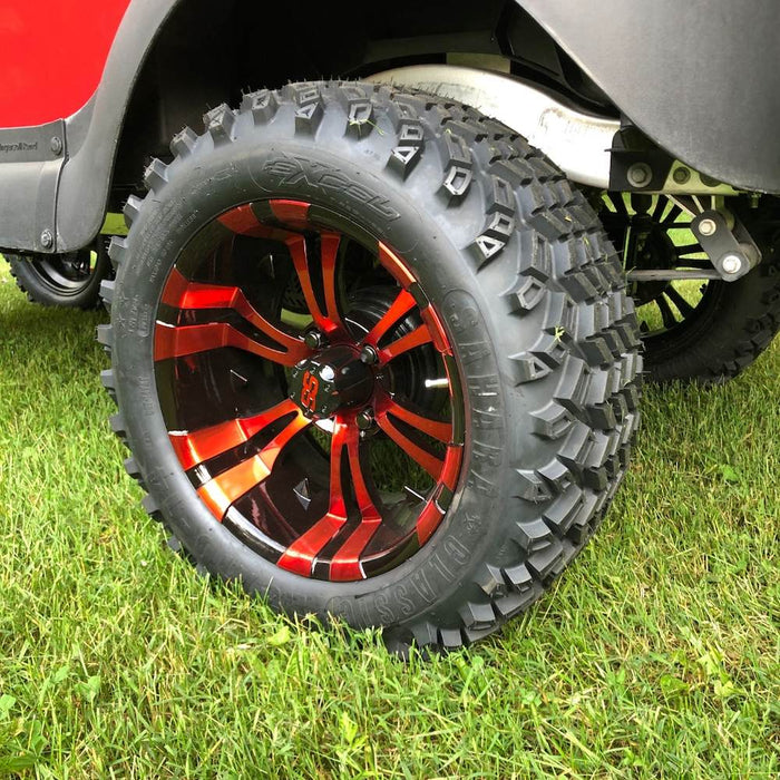 Golf Cart with off-road tires installed