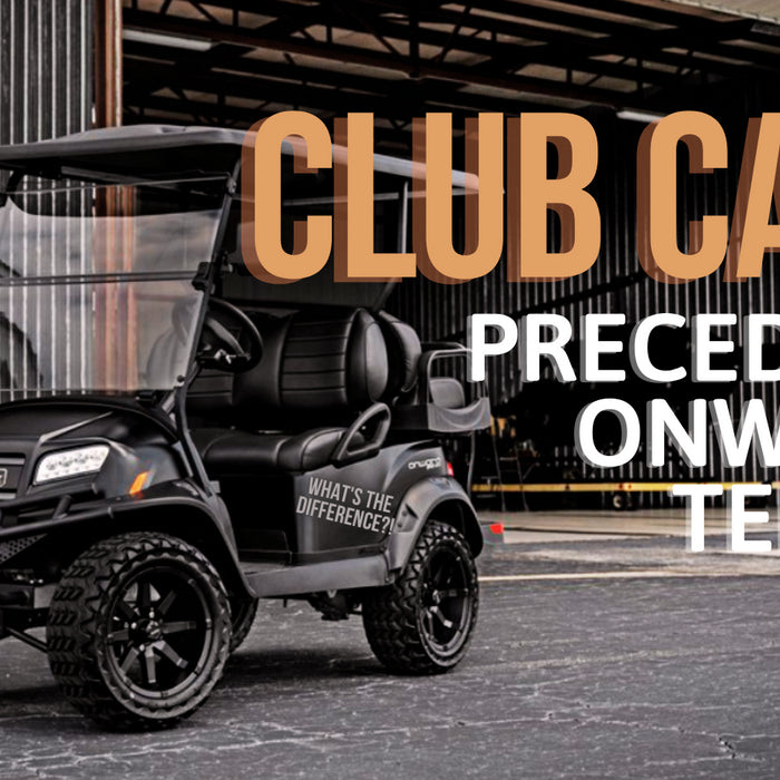Club Car Precedent / Tempo / Onward - Model Differences