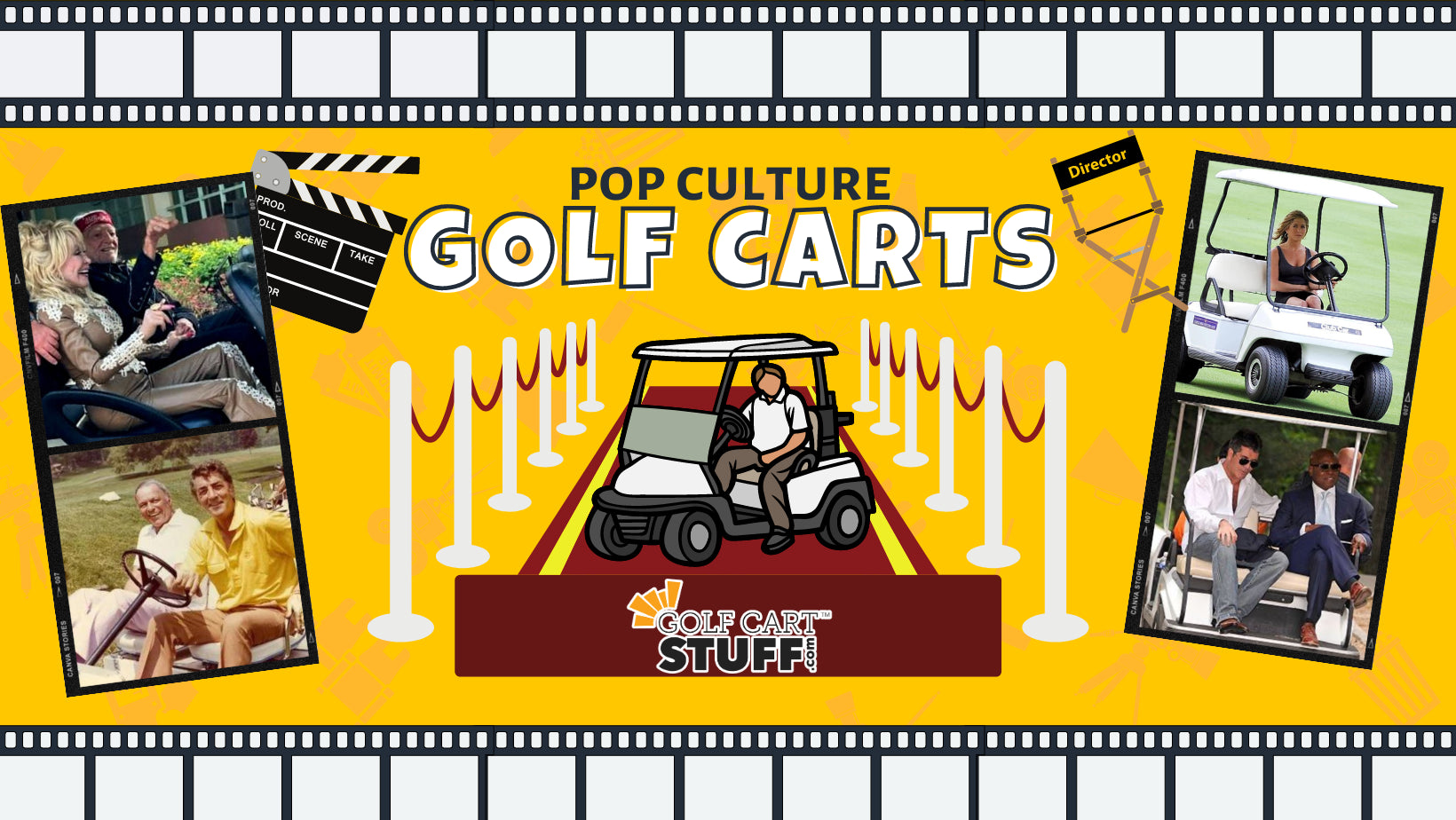 From Screens to Greens: Golf Carts in Movies, Music Videos, and Celeb Garages