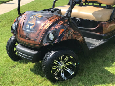 Yamaha Golf Cart Light Kit Example