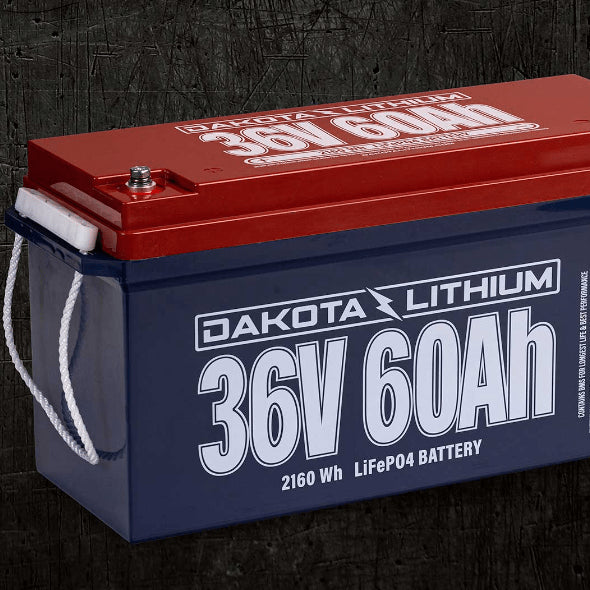 Dakota Lithium 36V Golf Cart Battery - 60Ah w/ Charger