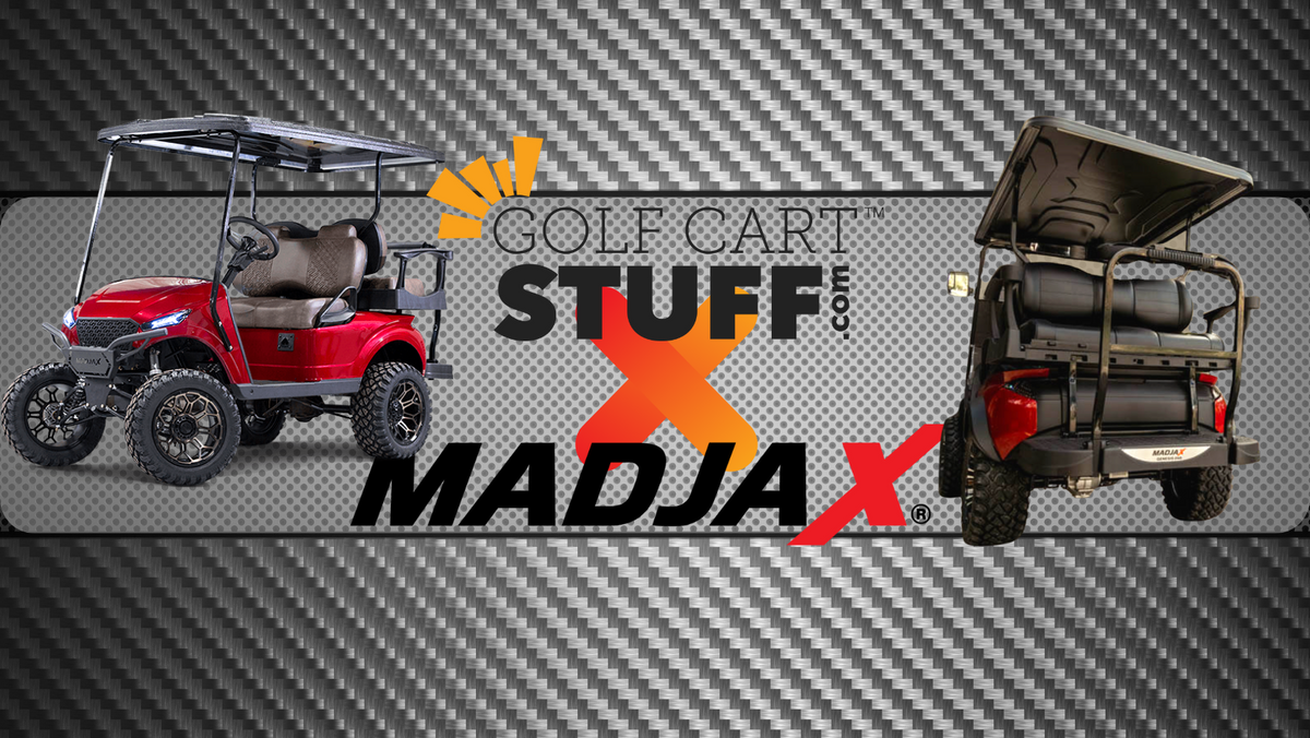 MadJax Golf Cart Accessories Mad Style for Today's Golf Cart