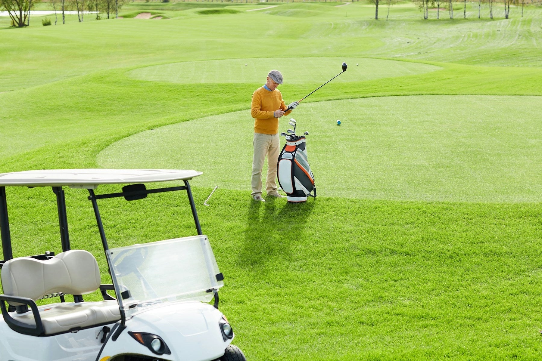 golf cart dash