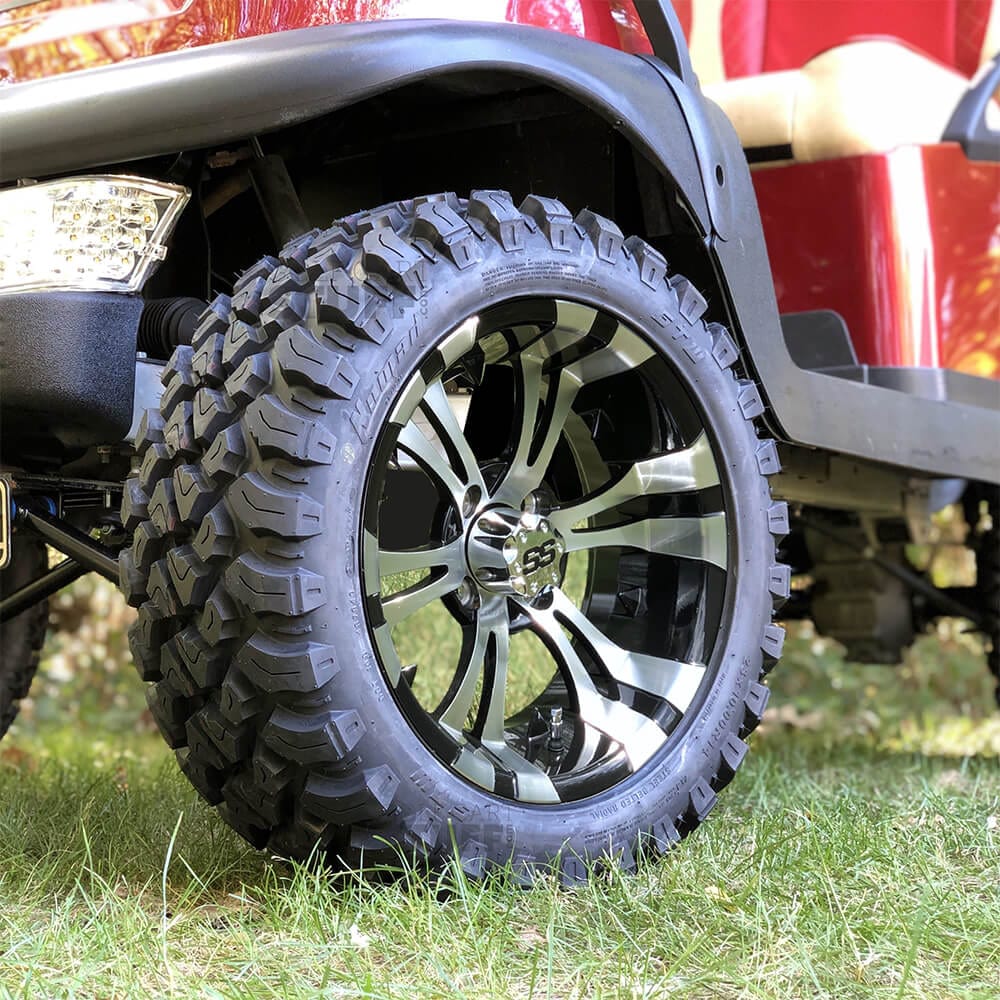 Lifted Yamaha Golf Cart Wheels and Tires — GOLFCARTSTUFF.COM™