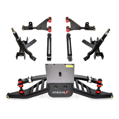  EZGO RXV golf cart 4" A-arm Madjax King XD lift kit 