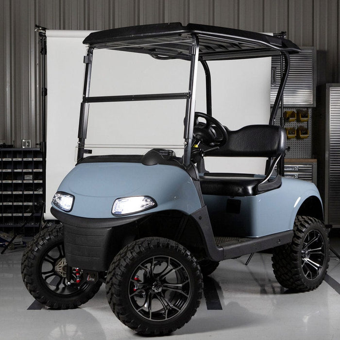 EZGO RXV Clear Folding DOT Windshield (Years 2008-2022) | Red Dot®