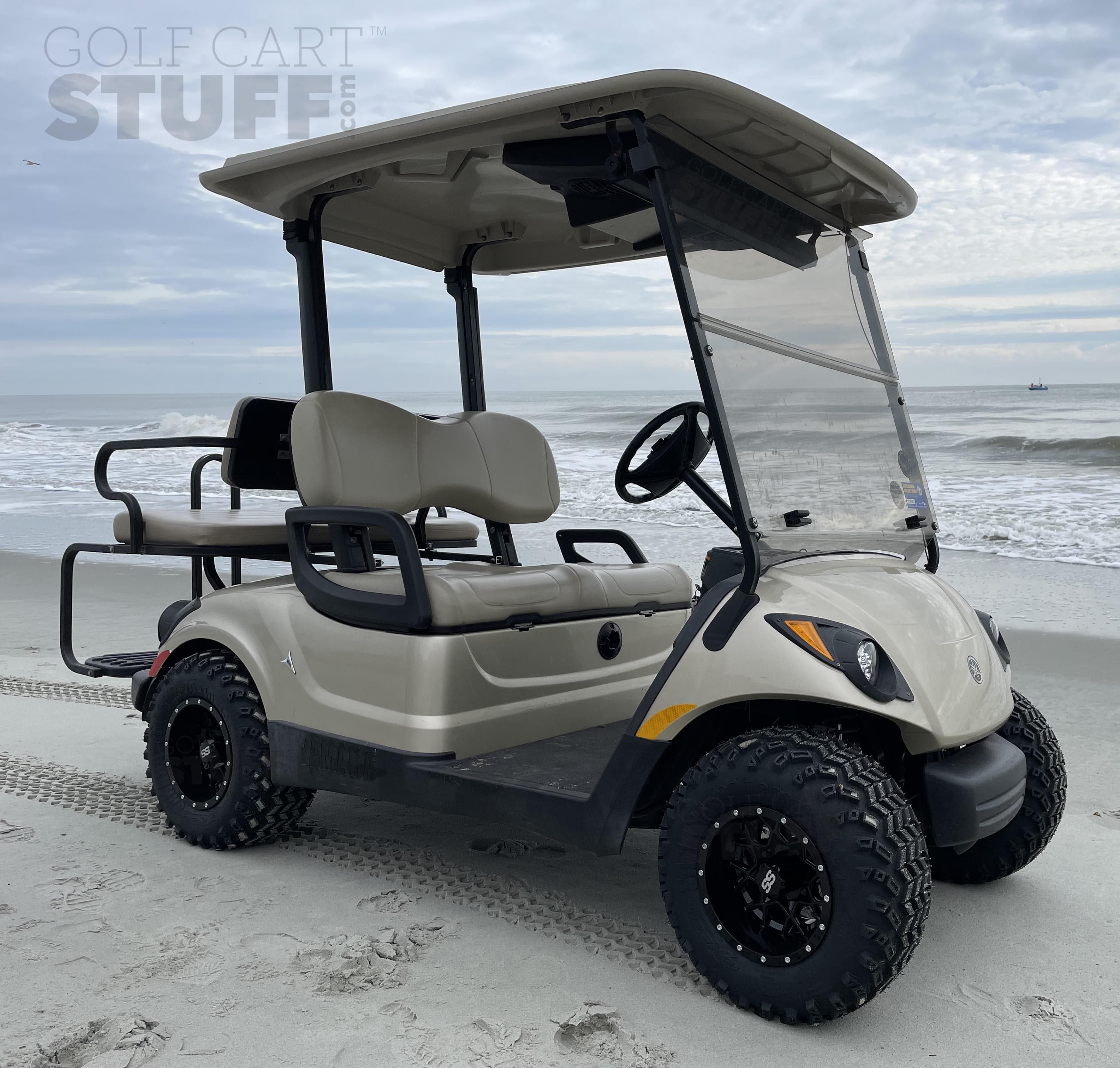 Yamaha Golf Cart On The Beach