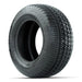 18" Tall Street/Turf GTW Fusion Steel Belted Radial Tire (205-50-R10) For Club Car, EZGO, GEM, and Yamaha Golf Carts