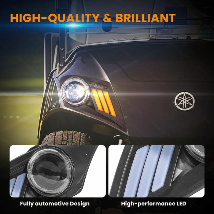 Yamaha Drive2 Deluxe Street-Legal LED Light Kit | Instamatic®