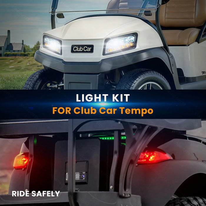 Club Car Tempo Basic LED Light Kit- Instamatic®