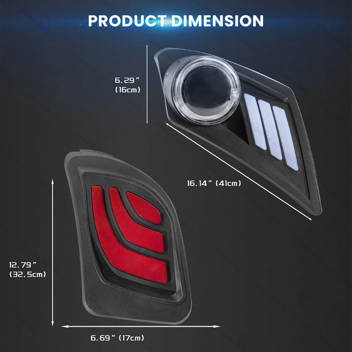 Yamaha Drive2 Deluxe Street-Legal LED Light Kit | Instamatic®