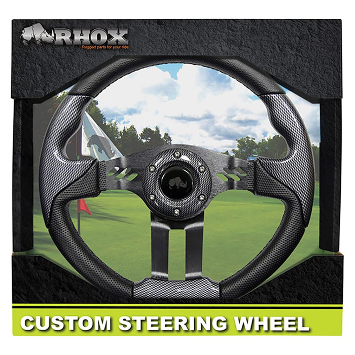 RHOX Aviator 5 Carbon Fiber Steering Wheel in Box