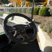 RHOX Aviator 5 Steering Wheel Installed on Golf Cart