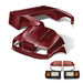 Club Car Precedent Body Kit- Phantom™ | DoubleTake®- Burgundy with light kit