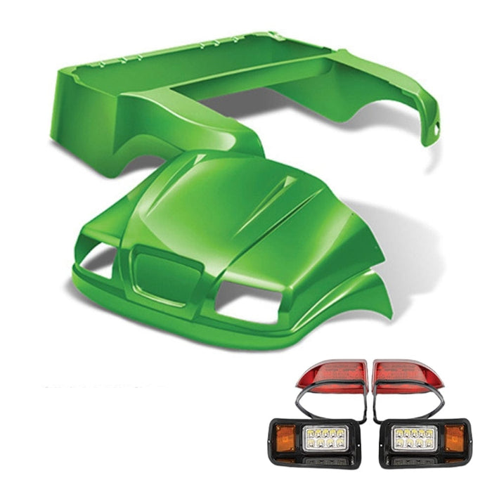 Club Car Precedent Body Kit- Phantom™ | DoubleTake®- Lime with light kit
