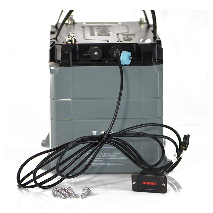 36V 100Ah LiFePO4 Lithium Battery Bundle by EPOCH