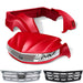 Yamaha Drive2 Body Kit- Phoenix™ | DoubleTake® Black/Chrome Slotted grille- Red