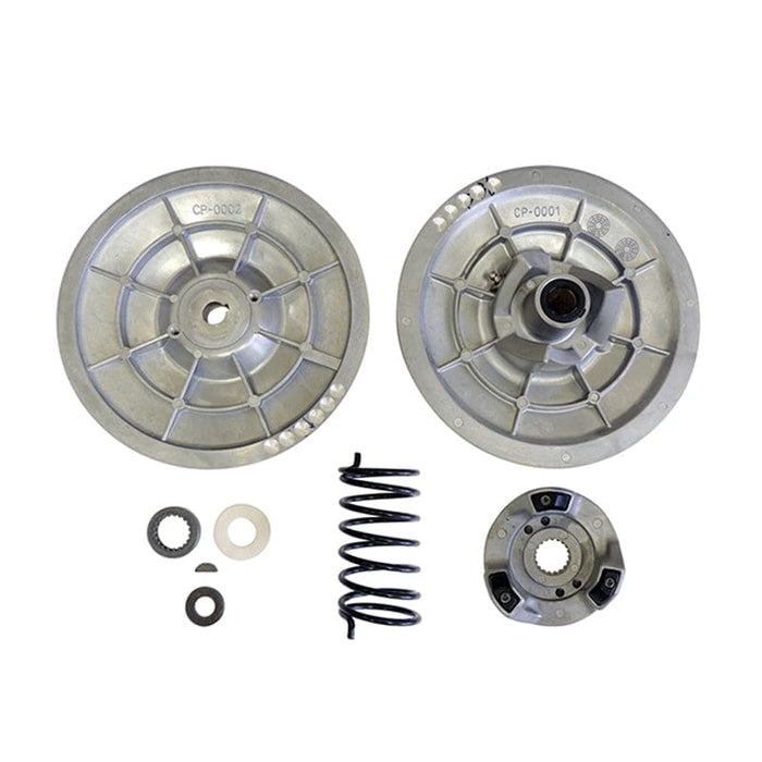 Secondary clutch replacement kit for Yamaha gas golf carts, models G2, G8, G9, G14, and G22.