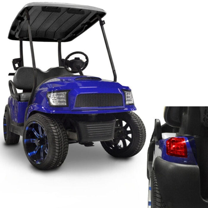 Club Car Precedent Alpha Body Kit- Blue street style