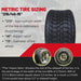 Metric Tire Sizing Guide 215/40-15