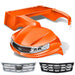 Club Car Precedent Body Kit- Phoenix™ | DoubleTake®- Orange w/ Chrome or Black Slotted Grille