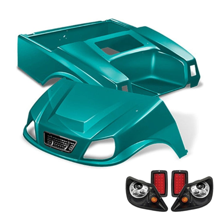 Club Car DS Body Kits - Spartan™ | DoubleTake® Plus Light Kit- Teal
