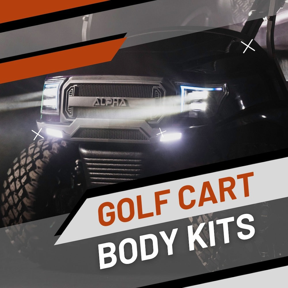 Custom Golf Cart Body Kits For EZGO and Club Car Carts