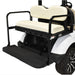 GTW® Mach3 Rear Seat for an EZGO TXT Golf Cart- White cushions