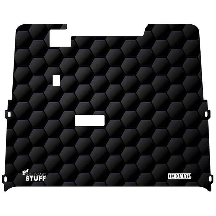 Custom Golf Cart Floor Mats- Hexagon | Dekomats™