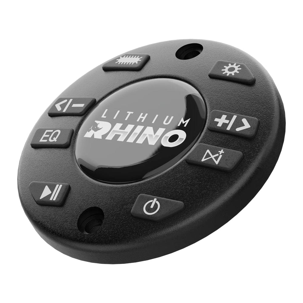 Black control panel with 'Lithium Rhino' branding on a white background