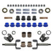 Front end bushing and sleeve repair kit for Club Car DS model golf carts.