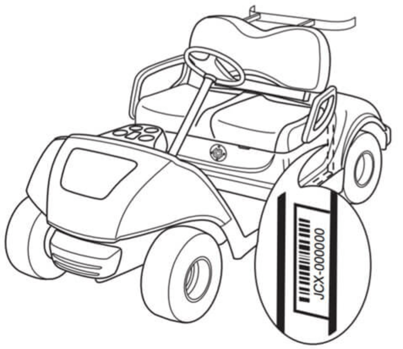 Drive Electric 2012-2016 Serial Number Location