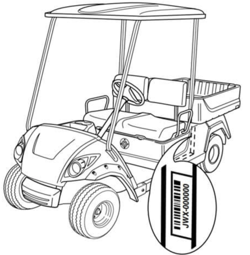 Adventurer 2 Electric (2009-2018) Model Serial Number Location
