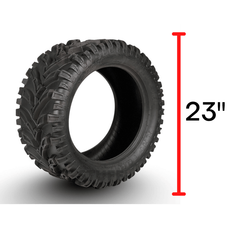 Off-Road Tires With 23" In Overall Diameter
