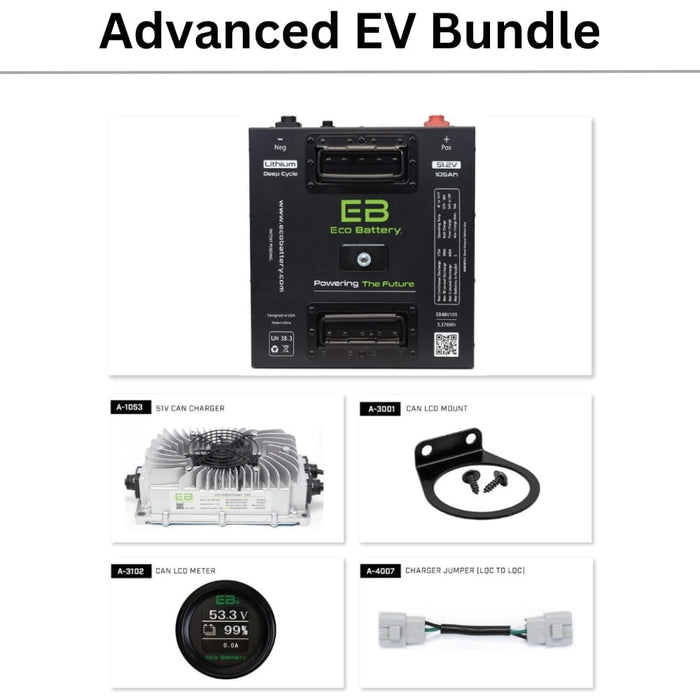 ECO Battery 48V / 105Ah Lithium Battery- Advanced EV Bundle
