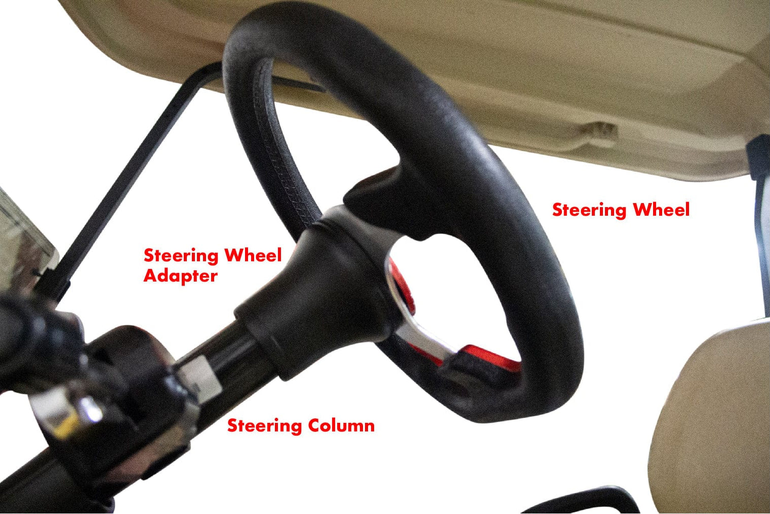 Golf Cart Steering Wheels —