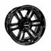 14" RX285 Gloss Black Golf Cart Wheel | RHOX®