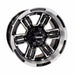 14" RX285 Black/Machined Golf Cart Wheel | RHOX®