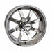 15" RX375 Chrome Golf Cart Wheel | RHOX®