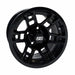 12" RX390 Matte Black Golf Cart Wheel | RHOX®