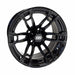 14" RX397 Gloss Black Golf Cart Wheel | RHOX®