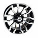 14" RX402 Black/Machined Golf Cart Wheel | RHOX®