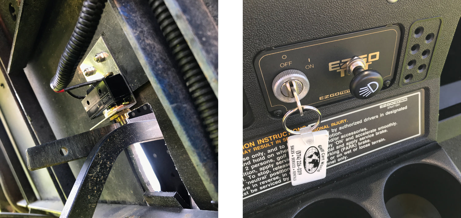 TXT Brake Switch and Push/Pull Switch Installation Example