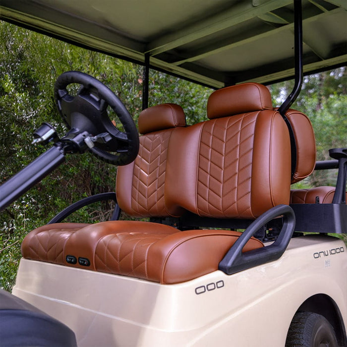 Aviator Coffee Golf Cart Seats with ThermaFlex™⎮Madjax