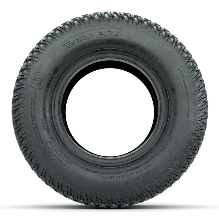 20" Tall GTW Terra Pro Tire (20x10-10) For Club Car, EZGO, and Yamaha Golf Carts