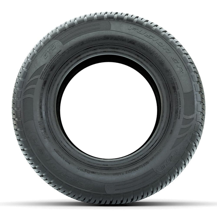 18" Tall GTW Fusion Steel Belted Radial Tire (205/50-R10) For Club Car, EZGO, and Yamaha Golf Carts