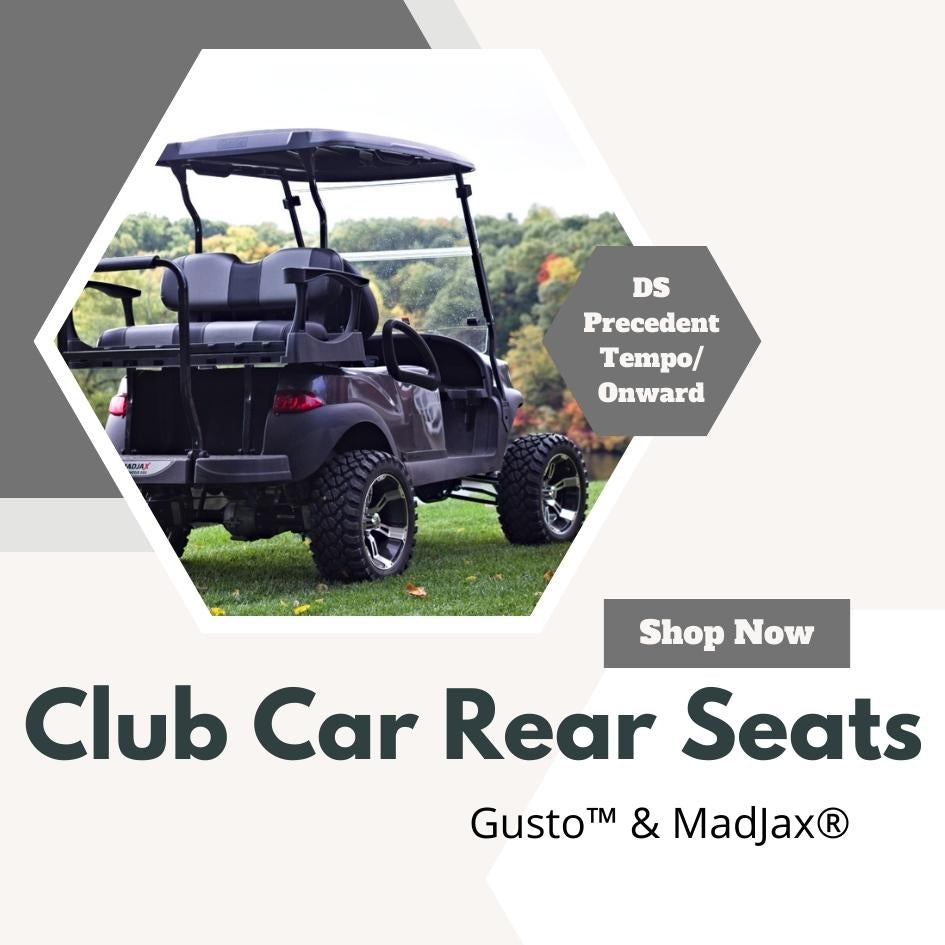 Club Car DS Rear Flip Seat Genesis 150 Buff Cushion – Chuck's