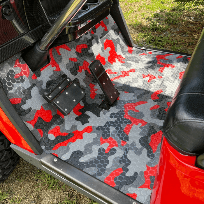 Custom Golf Cart Floor Mats- Camo | Dekomats™