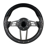 Golf Cart Carbon Fiber Steering Wheel