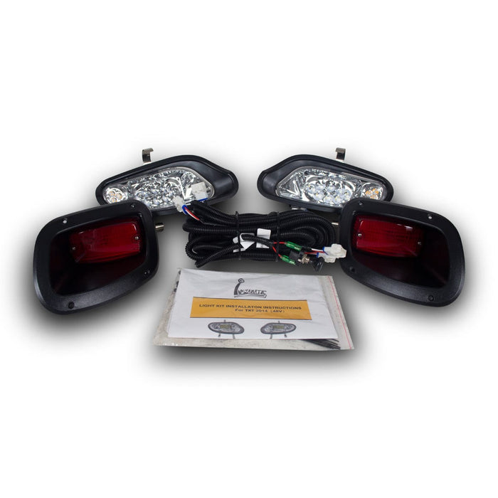 peg perego light kit EZGO TXT Valor Freedom 2014'-UP Basic Light Kit LED Headlights & LED Taillights
